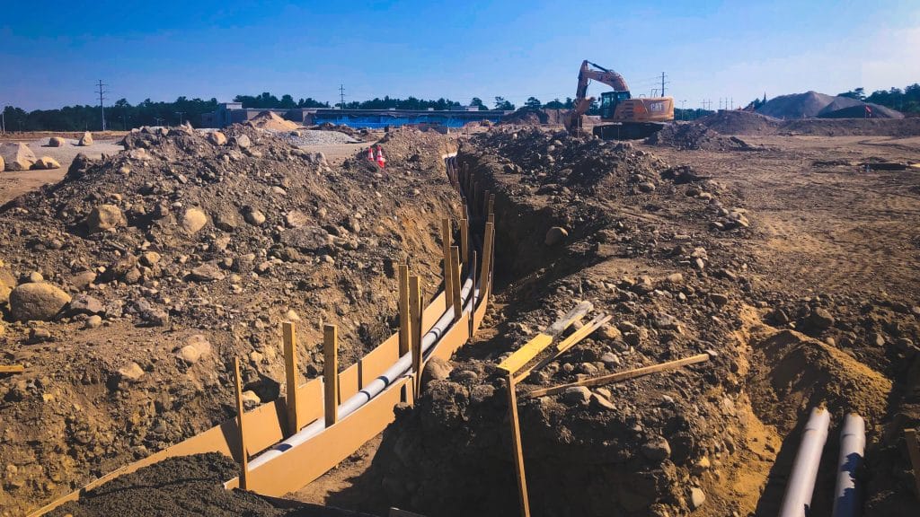 service area includes site work Hanover ma; Construction Solutions Inc.