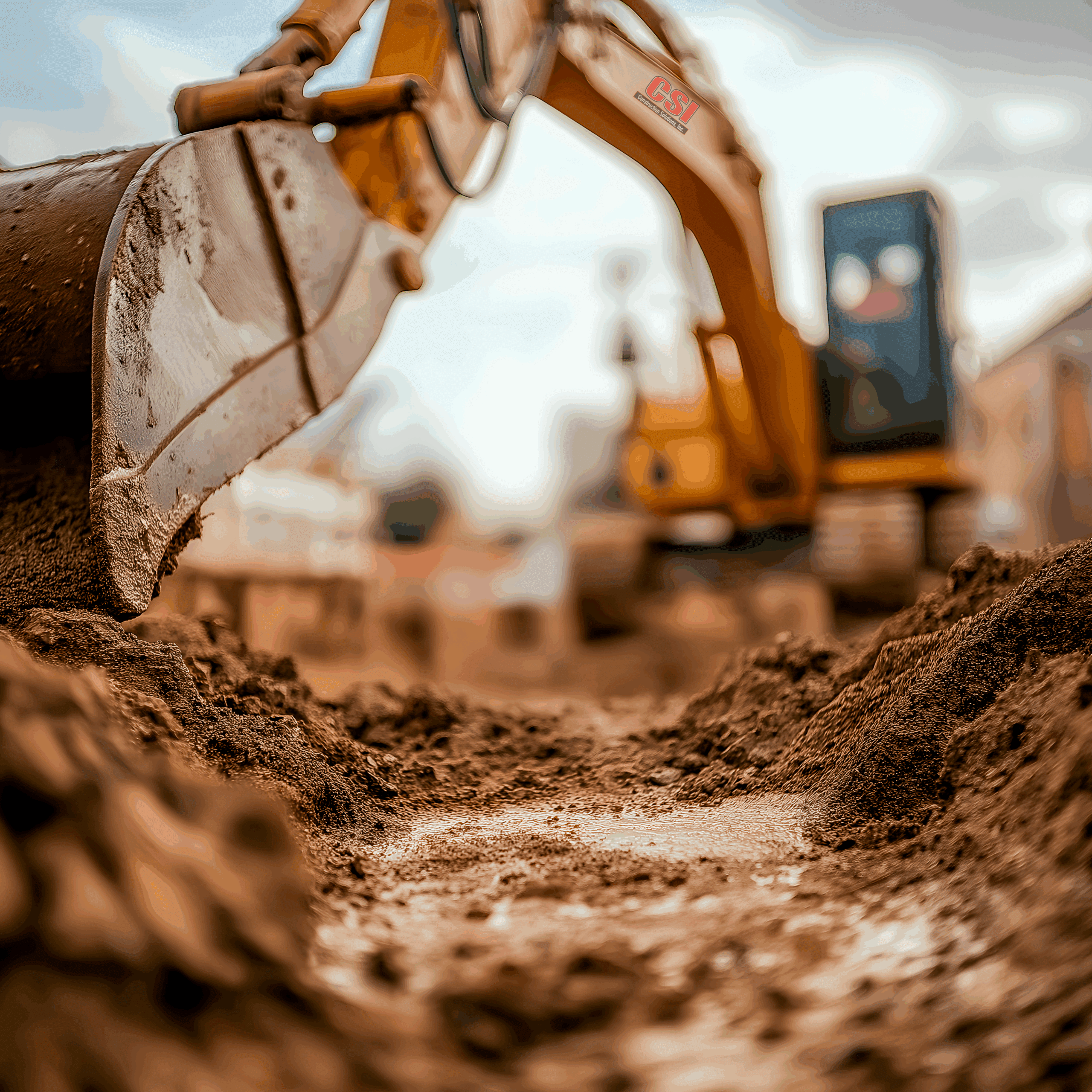 excavation for utility trenching southern me