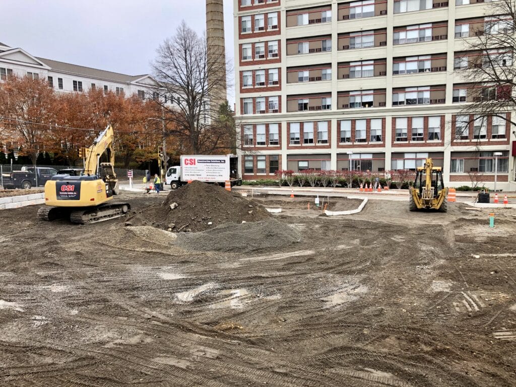 Excavation site