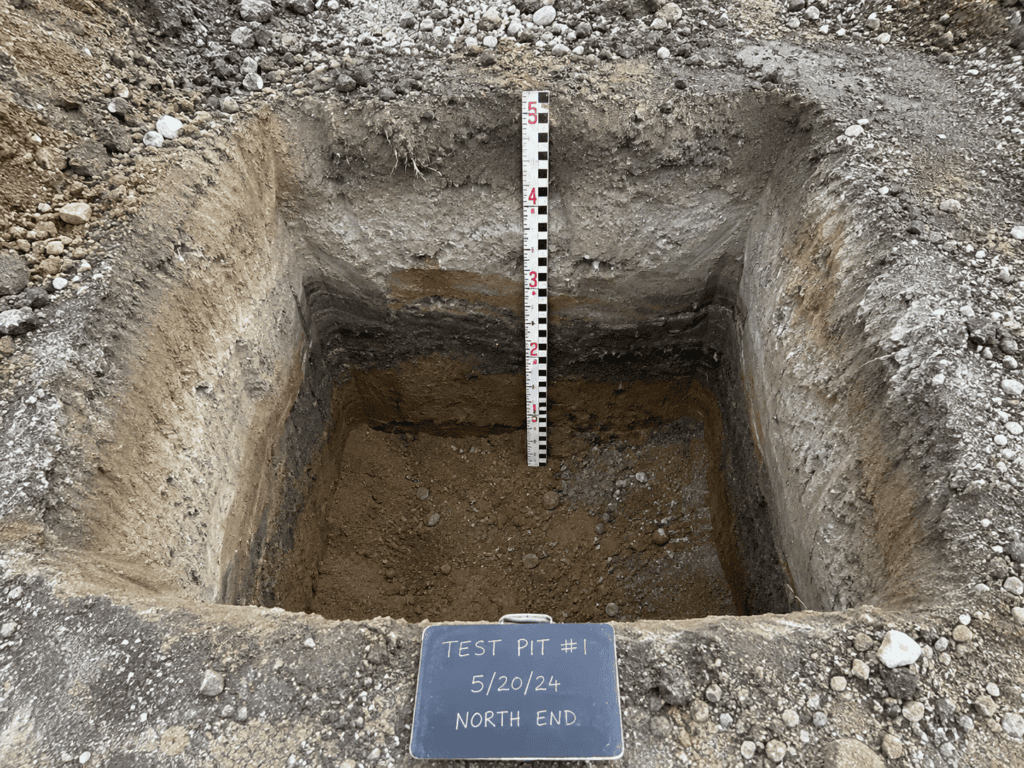 test pit