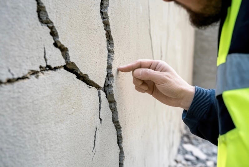 Foundation Damage needing repair or replacement
